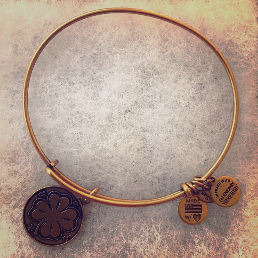 Shamrock Alex and Ani bracelet
